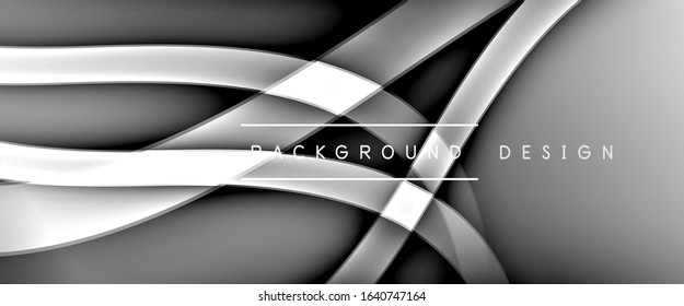 Dynamic trendy fluid color gradient abstract background with flowing wave lines. Vector Illustration For Wallpaper, Banner, Background, Card, Book Illustration, landing page, cover, placards, poster