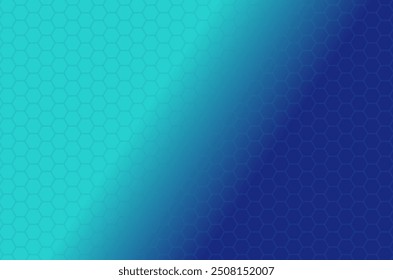Dynamic trendy simple color gradient abstract background with hexagon texture effects. Vector Illustration