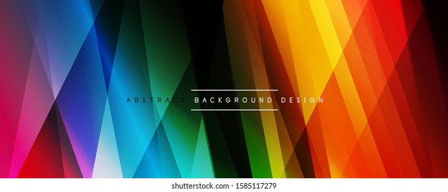 Dynamic trendy simple fluid color gradient abstract background with line effects. Vector Illustration 