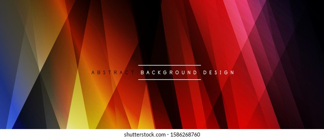 Fondo abstracto del degradado de color de fluido simple y dinámico con efectos de línea. Ilustración vectorial para fondo de escritorio, pancarta, fondo, tarjeta, ilustración del libro, página de inicio