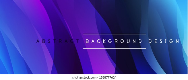 Dynamic trendy simple fluid color gradient abstract background with line effects. Vector Illustration For Wallpaper, Banner, Background, Card, Book Illustration, landing page