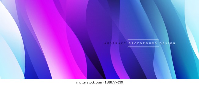 Dynamic trendy simple fluid color gradient abstract background with line effects. Vector Illustration For Wallpaper, Banner, Background, Card, Book Illustration, landing page