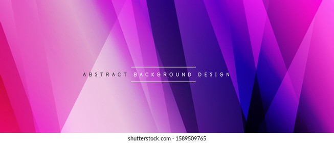Fondo abstracto del degradado de color de fluido simple y dinámico con efectos de línea. Ilustración vectorial para fondo de escritorio, pancarta, fondo, tarjeta, ilustración del libro, página de inicio