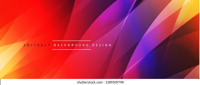 Dynamic trendy simple fluid color gradient abstract background with line effects. Vector Illustration For Wallpaper, Banner, Background, Card, Book Illustration, landing page