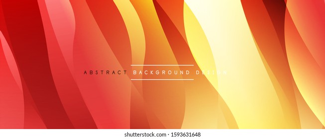 Dynamic trendy simple fluid color gradient abstract background with line effects. Vector Illustration For Wallpaper, Banner, Background, Card, Book Illustration, landing page