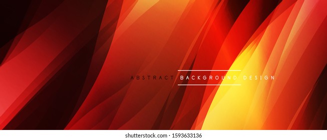 Dynamic trendy simple fluid color gradient abstract background with line effects. Vector Illustration For Wallpaper, Banner, Background, Card, Book Illustration, landing page