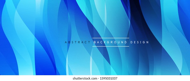 Fondo abstracto del degradado de color de fluido simple y dinámico con efectos de línea. Ilustración vectorial para fondo de escritorio, pancarta, fondo, tarjeta, ilustración del libro, página de inicio
