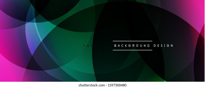 Dynamic trendy simple fluid color gradient abstract background with line effects. Vector Illustration For Wallpaper, Banner, Background, Card, Book Illustration, landing page