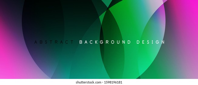 Dynamic trendy simple fluid color gradient abstract background with line effects. Vector Illustration For Wallpaper, Banner, Background, Card, Book Illustration, landing page