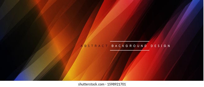 Dynamic trendy simple fluid color gradient abstract background with line effects. Vector Illustration For Wallpaper, Banner, Background, Card, Book Illustration, landing page