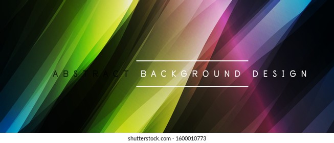 Dynamic trendy simple fluid color gradient abstract background with line effects. Vector Illustration For Wallpaper, Banner, Background, Card, Book Illustration, landing page