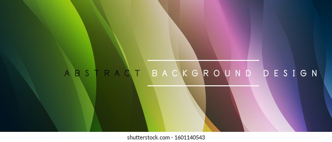 Dynamic trendy simple fluid color gradient abstract background with line effects. Vector Illustration For Wallpaper, Banner, Background, Card, Book Illustration, landing page