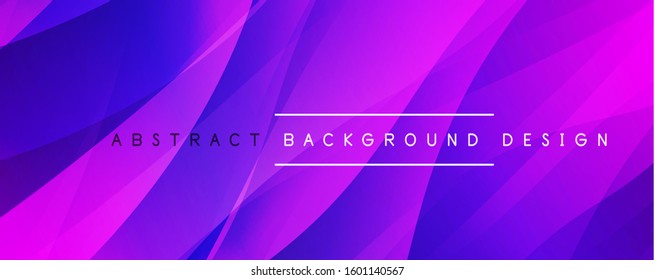Dynamic trendy simple fluid color gradient abstract background with line effects. Vector Illustration For Wallpaper, Banner, Background, Card, Book Illustration, landing page