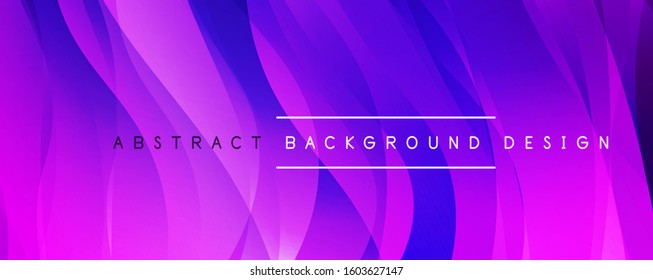 Dynamic trendy simple fluid color gradient abstract background with line effects. Vector Illustration For Wallpaper, Banner, Background, Card, Book Illustration, landing page