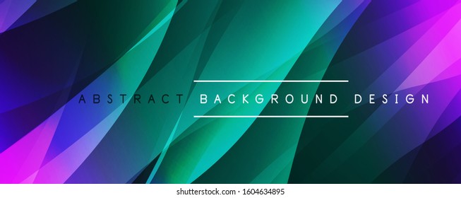 Dynamic trendy simple fluid color gradient abstract background with line effects. Vector Illustration For Wallpaper, Banner, Background, Card, Book Illustration, landing page