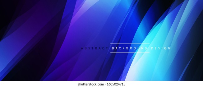 Dynamic trendy simple fluid color gradient abstract background with line effects. Vector Illustration For Wallpaper, Banner, Background, Card, Book Illustration, landing page