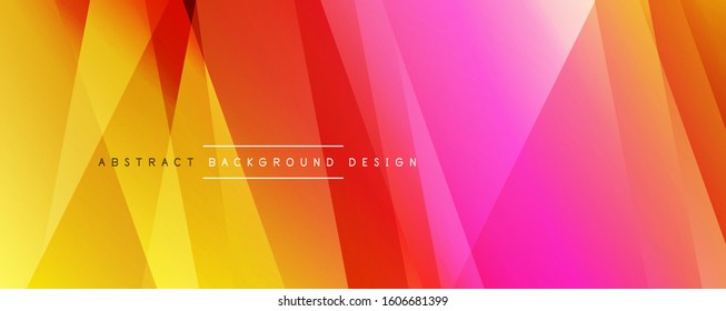 Fondo abstracto del degradado de color de fluido simple y dinámico con efectos de línea. Ilustración vectorial para fondo de escritorio, pancarta, fondo, tarjeta, ilustración del libro, página de inicio