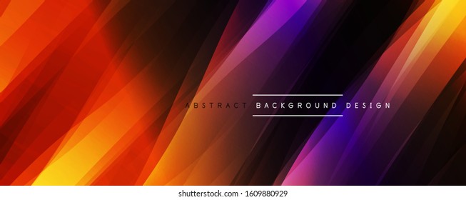 Dynamic trendy simple fluid color gradient abstract background with line effects. Vector Illustration For Wallpaper, Banner, Background, Card, Book Illustration, landing page