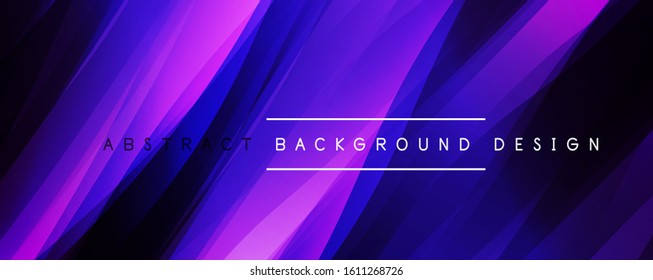Dynamic trendy simple fluid color gradient abstract background with line effects. Vector Illustration For Wallpaper, Banner, Background, Card, Book Illustration, landing page