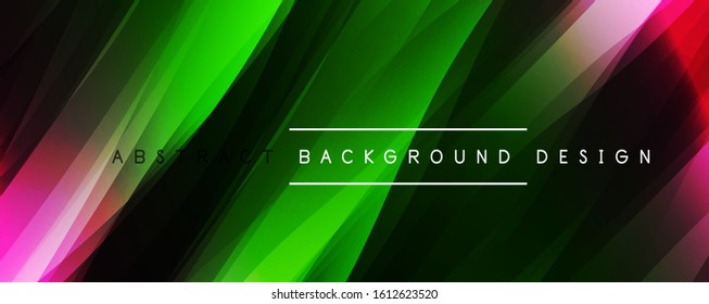 Dynamic trendy simple fluid color gradient abstract background with line effects. Vector Illustration For Wallpaper, Banner, Background, Card, Book Illustration, landing page