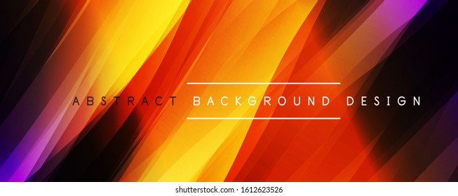 Dynamic trendy simple fluid color gradient abstract background with line effects. Vector Illustration For Wallpaper, Banner, Background, Card, Book Illustration, landing page