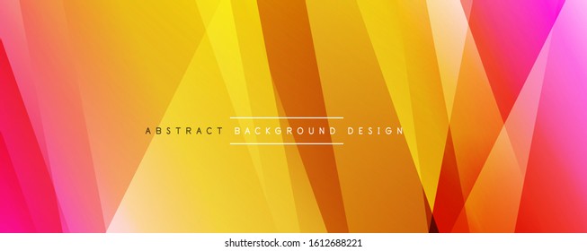 Fondo abstracto del degradado de color de fluido simple y dinámico con efectos de línea. Ilustración vectorial para fondo de escritorio, pancarta, fondo, tarjeta, ilustración del libro, página de inicio