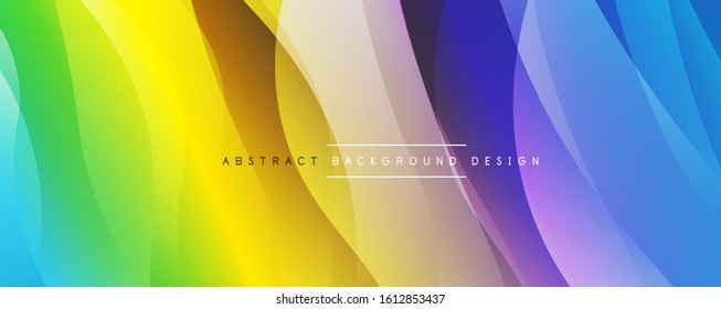 Dynamic trendy simple fluid color gradient abstract background with line effects. Vector Illustration For Wallpaper, Banner, Background, Card, Book Illustration, landing page