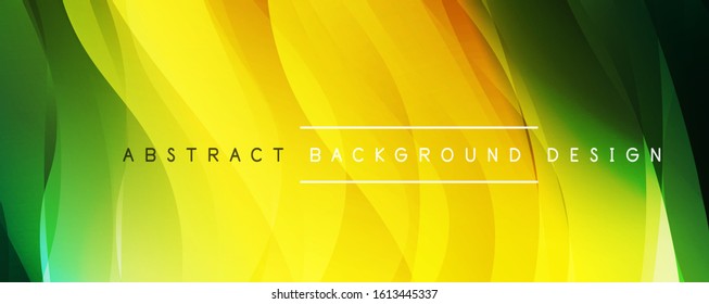 Dynamic trendy simple fluid color gradient abstract background with line effects. Vector Illustration For Wallpaper, Banner, Background, Card, Book Illustration, landing page