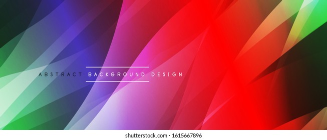 Dynamic trendy simple fluid color gradient abstract background with line effects. Vector Illustration For Wallpaper, Banner, Background, Card, Book Illustration, landing page