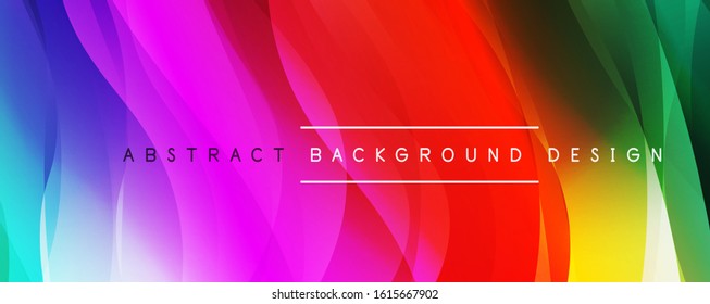 Dynamischer, einfacher Farbverlauf-Abstrakter Hintergrund mit Linieneffekten. Vektorgrafik für Bildschirmhintergründe, Banner, Hintergrund, Karte, Buchillustration, Landing-Page