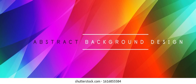 Fondo abstracto del degradado de color de fluido simple y dinámico con efectos de línea. Ilustración vectorial para fondo de escritorio, pancarta, fondo, tarjeta, ilustración del libro, página de inicio