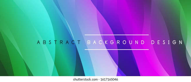 Dynamischer, einfacher Farbverlauf-Abstrakter Hintergrund mit Linieneffekten. Vektorgrafik für Bildschirmhintergründe, Banner, Hintergrund, Karte, Buchillustration, Landing-Page