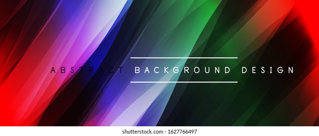 Dynamic trendy simple fluid color gradient abstract background with line effects. Vector Illustration For Wallpaper, Banner, Background, Card, Book Illustration, landing page