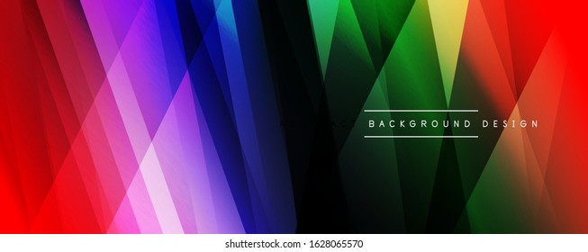 Fondo abstracto del degradado de color de fluido simple y dinámico con efectos de línea. Ilustración vectorial para fondo de escritorio, pancarta, fondo, tarjeta, ilustración del libro, página de inicio