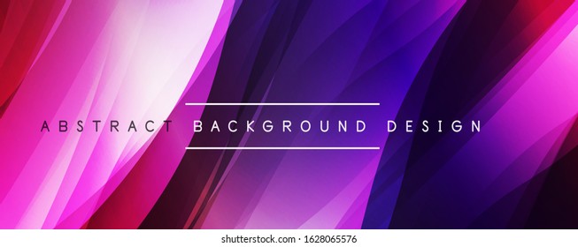 Dynamic trendy simple fluid color gradient abstract background with line effects. Vector Illustration For Wallpaper, Banner, Background, Card, Book Illustration, landing page