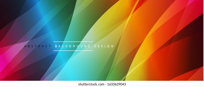 Dynamic trendy simple fluid color gradient abstract background with line effects. Vector Illustration For Wallpaper, Banner, Background, Card, Book Illustration, landing page