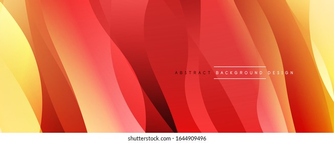 Fondo abstracto con efectos de línea, de color simple y dinámico. Ilustración vectorial para papel tapiz, pancarta, fondo, tarjeta, ilustración del libro, página de inicio