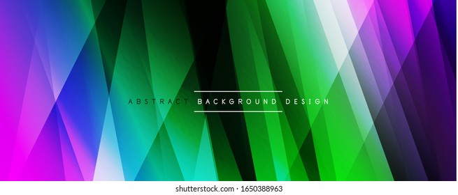Dynamischer, einfacher Farbverlauf-Abstrakter Hintergrund mit Linieneffekten. Vektorillustration-Illustration für Bildschirmhintergrund, Banner, Hintergrund, Karte, Buchillustration, Landungsseite