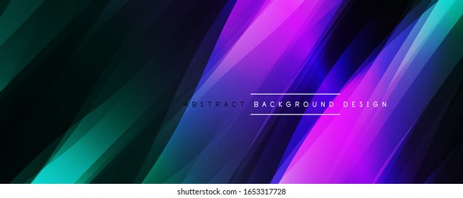 Dynamic trendy simple fluid color gradient abstract background with line effects. Vector Illustration For Wallpaper, Banner, Background, Card, Book Illustration, landing page