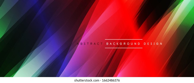 Plano de fundo abstrato do gradiente de cor fluido simples da moda dinâmico com efeitos de linha. Ilustração vetorial para papel de parede, banner, plano de fundo, cartão, ilustração de livro, página inicial