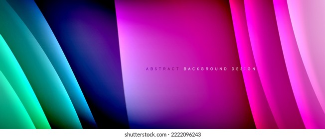 Dynamic trendy simple fluid color gradient abstract background with line effects. Vector Illustration For Wallpaper, Banner, Background, Card, Book Illustration, landing page