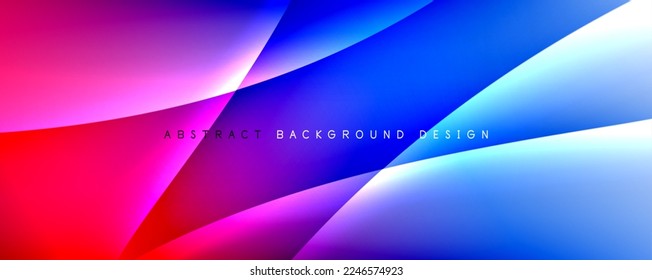 Fondo abstracto del degradado de color de fluido simple y dinámico con efectos de línea. Ilustración vectorial para fondo de escritorio, pancarta, fondo, tarjeta, ilustración del libro, página de inicio