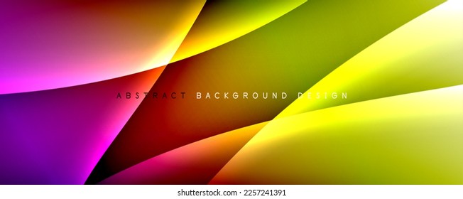 Fondo abstracto del degradado de color de fluido simple y dinámico con efectos de línea. Ilustración vectorial para fondo de escritorio, pancarta, fondo, tarjeta, ilustración del libro, página de inicio