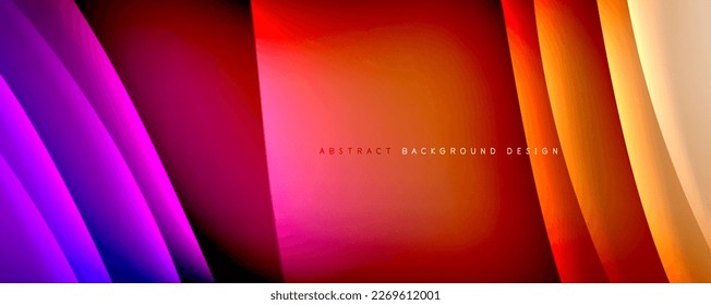Dynamic trendy simple fluid color gradient abstract background with line effects. Vector Illustration For Wallpaper, Banner, Background, Card, Book Illustration, landing page