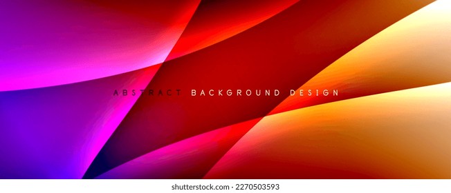 Dynamic trendy simple fluid color gradient abstract background with line effects. Vector Illustration For Wallpaper, Banner, Background, Card, Book Illustration, landing page
