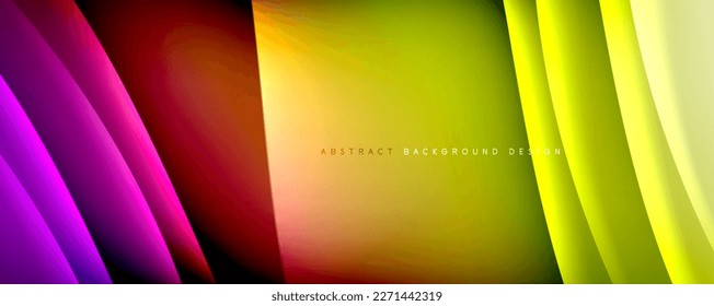 Dynamic trendy simple fluid color gradient abstract background with line effects. Vector Illustration For Wallpaper, Banner, Background, Card, Book Illustration, landing page