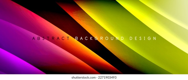 Dynamic trendy simple fluid color gradient abstract background with line effects. Vector Illustration For Wallpaper, Banner, Background, Card, Book Illustration, landing page