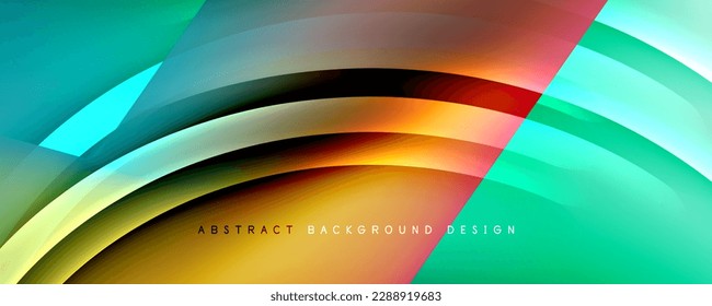 Dynamischer, einfacher Farbverlauf-Abstrakter Hintergrund mit Linieneffekten. Vektorgrafik für Bildschirmhintergründe, Banner, Hintergrund, Karte, Buchillustration, Landing-Page
