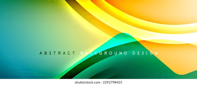 Dynamic trendy simple fluid color gradient abstract background with line effects. Vector Illustration For Wallpaper, Banner, Background, Card, Book Illustration, landing page