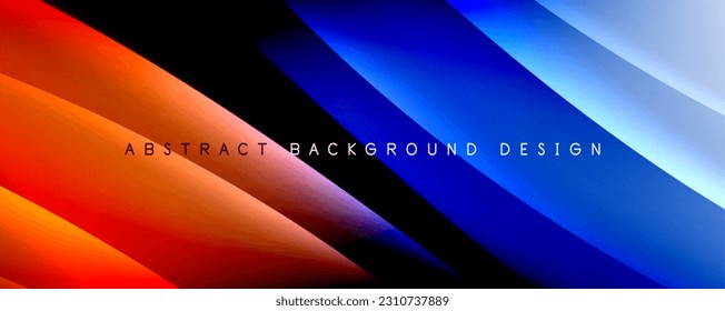Dynamic trendy simple fluid color gradient abstract background with line effects. Vector Illustration For Wallpaper, Banner, Background, Card, Book Illustration, landing page